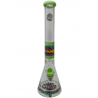 On Point Glass - 18" Wig Wag Art Water Pipe [OPGW18] 